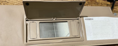 2015 Freightliner Coronado Glider Right Passenger Interior Sun Visor W/Mirror Tan