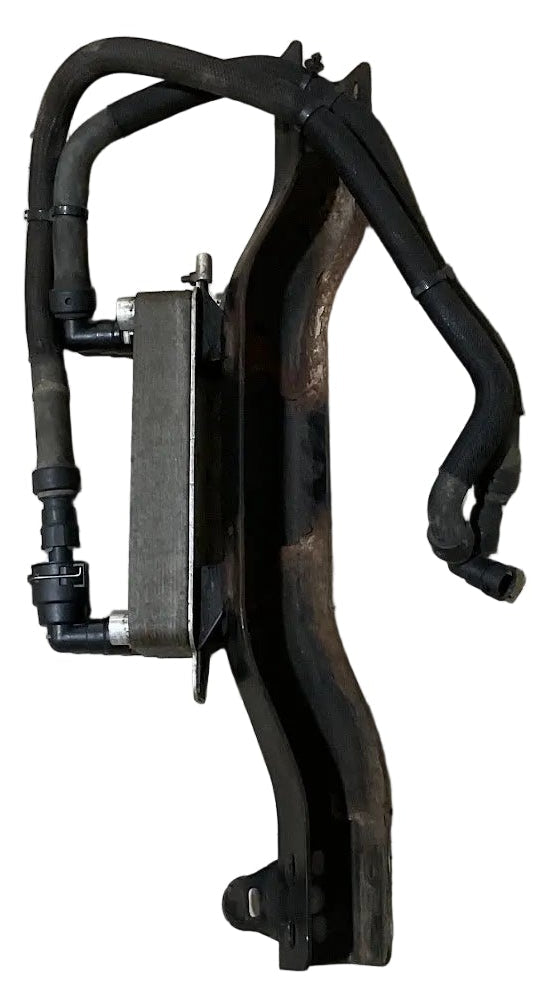 2017- 2019 Ford F-250/350/450/550 Super Duty Transmission Oil Cooler W/ Bracket & Hoses USED OEM P# HC34-7J389-CB