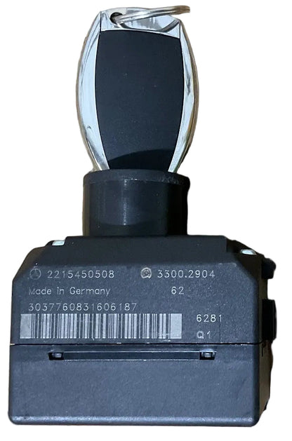 2007-2010 Mercedes S550 Ignition Switch W/ Key USED OEM P# 2215450508