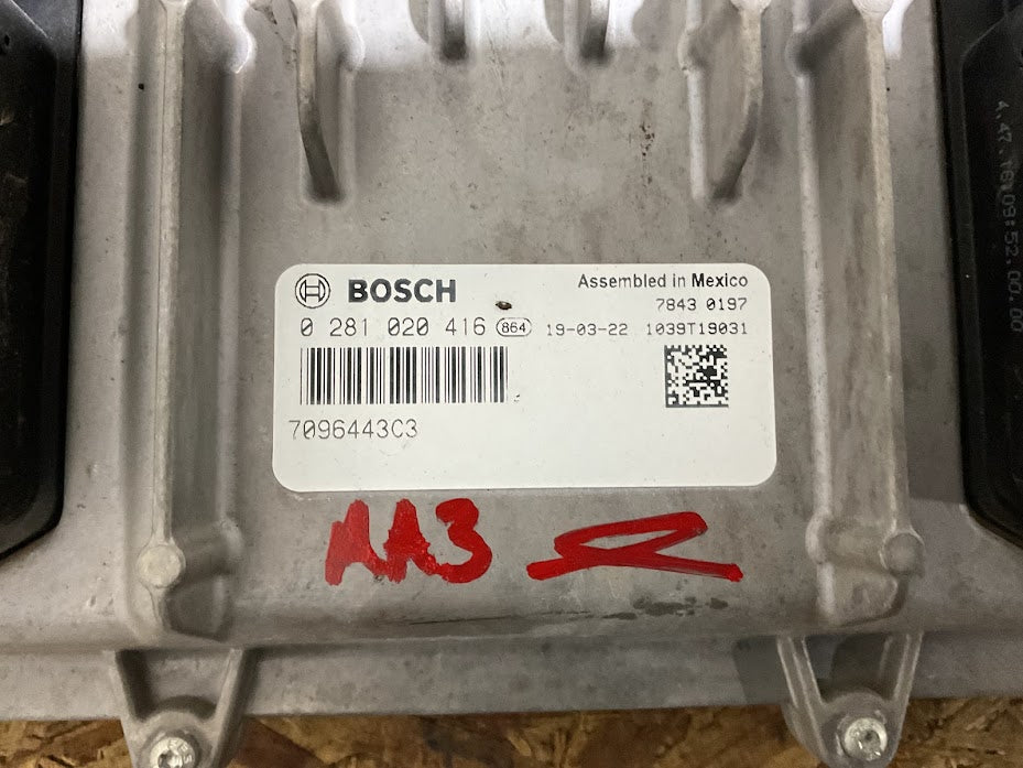 2019 International A26 12.4L Engine ECM OEM Tested 0281020416 7096443C3