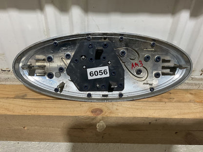 2011-2016 Ford Super Duty front chrome blue Oval Grille Emblem used OEM