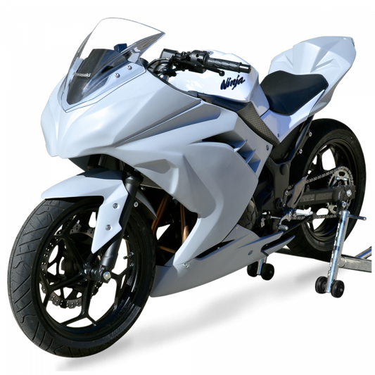 HOT BODIES RACING Ninja 300 2013-17 Race Bodywork – Primer Gray