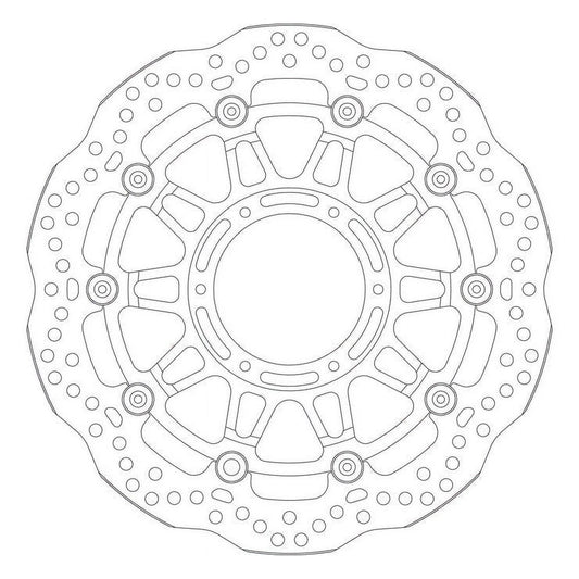SBS 6261 Upgrade Front Brake Rotor