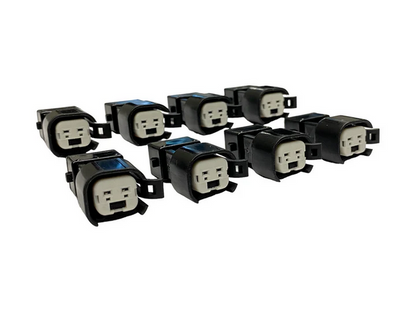 SPDZ1 EV1 to EV6 Fuel Injector Connector Adapter – Plug & Play Harness Conversion (8 Pack)