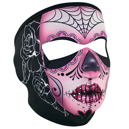 ZAN HEADWEAR Full Mask Neoprene Sugar Skull-WNFM082