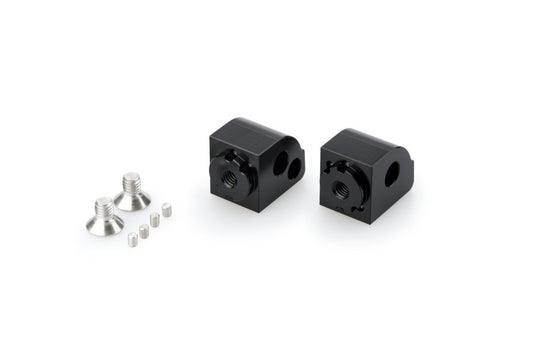 PUIG ADAPTOR ADJUSTABLE PASSENGER FOOTPEG FOR MOTORCYCLE APRILIA SHIVER 900 2020
