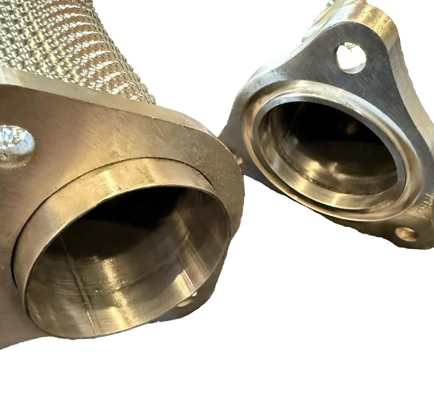 SPDZ1 2020+ C8 Chevrolet Corvette High Flow Downpipes With Heat Shields 3" 6.2L LT2