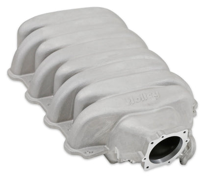 Holley Godzilla Low Profile Intake Manifold - Silver Finish