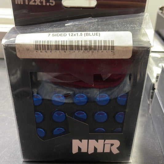 NNR 7side 12x1.5 lugs Blues