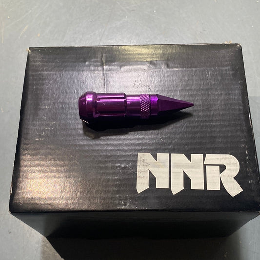 NNR Steel Spike Purple Lug Nuts