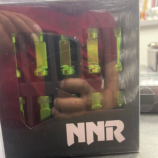 NNR 12x1.25 lugs open end green