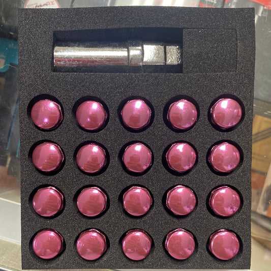 NNR 7 Sided Pink Lug Nuts 12x1.5
