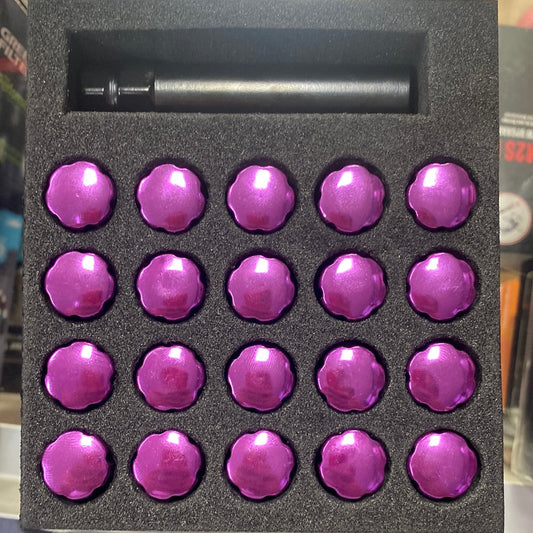 NNR L35 Purple Lug Nuts 12x1.5