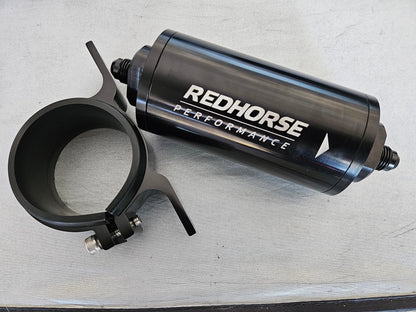 -6 AN Fuel Filter with Bracket