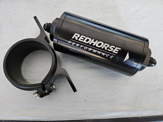 -6 AN Fuel Filter with Bracket