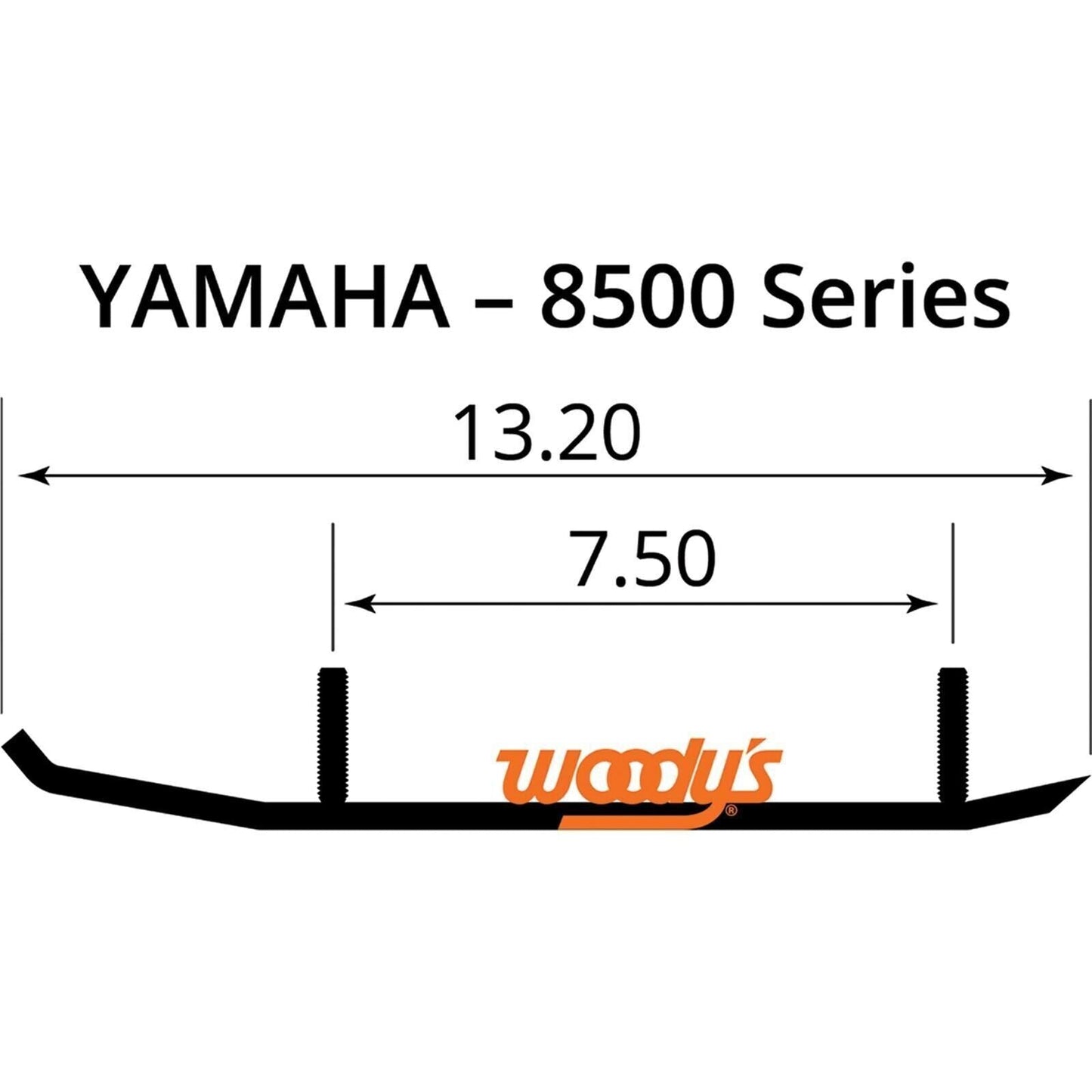 Woodys - AY4-8500 - Ace Runner with 4in. Carbide