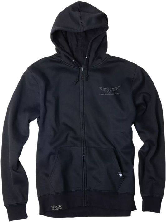 Factory Effex Goldwing Burst Zip Hoodie Medium Black 25-88812
