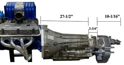 Small Block Ford to V8 6r80/10r80/4r70 Bellhousing Adapter Kit